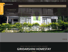 Tablet Screenshot of giridarshini.com